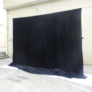 Portable aluminum pipe and drape exhibition booth <b>backdrop</b> <b>stand</b> kit - Product Image 6