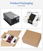 Catu Daya Laser MYJG 60W 80W 100W 150W Dengan Layar LCD untuk Mesin Pemotong dan Pengukir Laser Co2