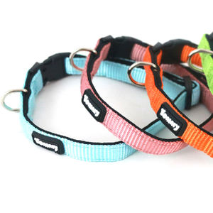 Collier de plongée pour animaux de compagnie en coton uni réglable 1,9*35-50 CM pour un usage quotidien et les activités de plein air - Product Image 6