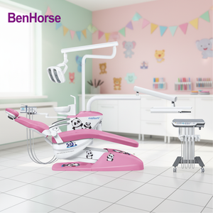 Fauteuil <span class=keywords><strong>dentaire</strong></span> électrique de haute qualité avec équipement LED, unité complète avec pièces de rechange, lampe, certifié CE, garantie 5 ans - Product Image 5