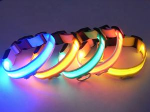 <span class=keywords><strong>Collar</strong></span> de nailon para mujer, accesorio sexual con LED azul de colores, de la mejor calidad - Product Image 2