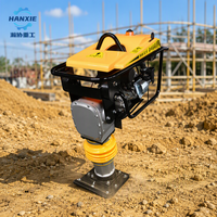 Compacteur vibrant à moteur essence robuste 80 kg, type « Jumping Jack », pour la construction
