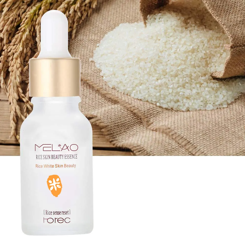 Serum For Whitening Private Label White Rice Serum Organic Anti Aging Acne Face Moisturizing Serum