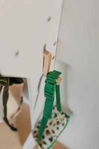202510 enfants vêtements d'extérieur armoire en bois porte-vêtements cadre en bois support enfant en bas âge garde-robe enfants meubles enfant en bas âge commode - Product Image 4