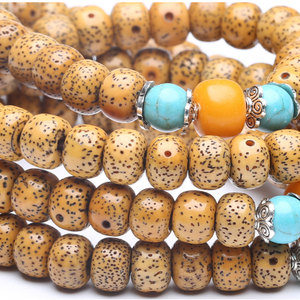 Commercio all'ingrosso fatto a mano serenity <span class=keywords><strong>moonstar</strong></span> bodhi beads 108 mala preghiera meditazione braccialetto di perline collana gioielli fornitore della cina - Product Image 3