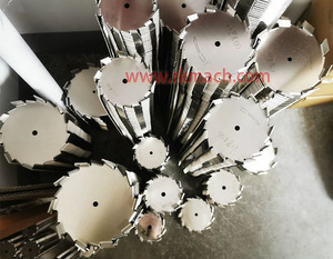 Diámetro <span class=keywords><strong>de</strong></span> la hoja <span class=keywords><strong>de</strong></span> metal 150mm Diámetro 8mm Acero inoxidable 304 Pulido IBC Tote Mixer Cowles Discos - Product Image 4