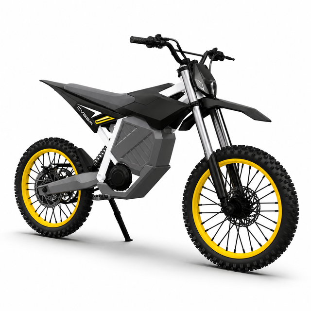 EcoRider 19 Inch Electric Dirt Bike 72V High Speed Off Road E Motorcycle 80km/h Adult Electric Racing Motocross E Bike OEM