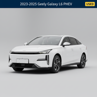 Mobil Bekas Geely Galaxy L6 PHEV Sedan LHD Otomatis FWD 1.5T Jarak Tempuh Rendah Bebas Kecelakaan Ekspor Grosir 2023 2024 2025