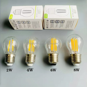 Ampoule LED CHJ G45 2700-6000K, filament Edison, E14 E27, 110V 220V, ampoule décorative industrielle, ampoule LED vintage - Product Image 4