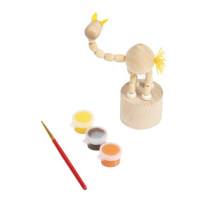 DIY Holz <span class=keywords><strong>Finger</strong></span> Push Puppenspiel zeug - Product Image 1