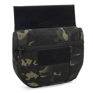 DFB0304 Pochette tactique de transport et de retrait camouflage à fermeture auto-agrippante pour gilet tactique JPC CPC AVS, petite pochette d'appoint - Product Image 3