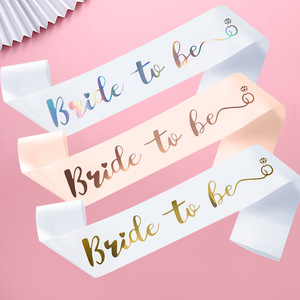 Go Party 3PCS Bride To Be Headbands Sash And Veil Sets Cinta <span class=keywords><strong>DE</strong></span> BODA Satin Sash Veil <span class=keywords><strong>Despedida</strong></span> <span class=keywords><strong>de</strong></span> <span class=keywords><strong>soltera</strong></span> Suministros <span class=keywords><strong>para</strong></span> fiestas <span class=keywords><strong>de</strong></span> <span class=keywords><strong>despedida</strong></span> <span class=keywords><strong>de</strong></span> <span class=keywords><strong>soltera</strong></span> - Product Image 5