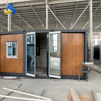 Fabricant chinois de maisons préfabriquées en conteneurs extensibles de 40 pieds