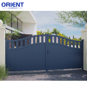 Porte d'entrée extérieure de luxe en alliage d'aluminium HouseGarden - Product Image 2