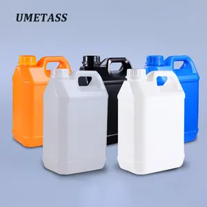 4-Liter-Schwarzer Plastikbehälter für Chemie-Flüssigkeitsverpackung