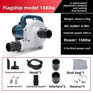 Nuovo Aspiratore Industriale ad Alta Potenza per Macchine Scanalatrici, Piallatrici per Legno e Levigatrici per Pareti, <span class=keywords><strong>con</strong></span> Filtro per Polveri e Funzione Plug-In - Product Image 6