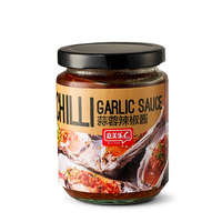 280g الصينية الغذاء إناء/ قدر تراجع صلصة الفلفل الحار صلصة الثوم طعام شهي صلصَة الفلفل الحار