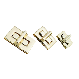 Hand <strong>Handbag</strong> Designer Bag <strong>Hardware</strong> Custom Twist Turn Lock Fashion Turn Screw Type Purse Oval Metal Bag <strong>Handbag</strong> Twist Lock - Product Image 2