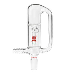 Nouvel ébulateur à huile en verre borosilicate à paroi épaisse pour laboratoire de <span class=keywords><strong>chimie</strong></span> CS Labglass avec raccords de tuyauterie - Product Image 1