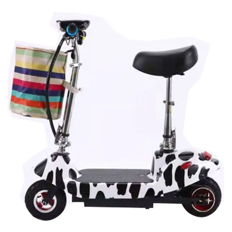 2023 New type with 24V 12Ah battery 250W Brush Motor Foldable electric scooter for adult