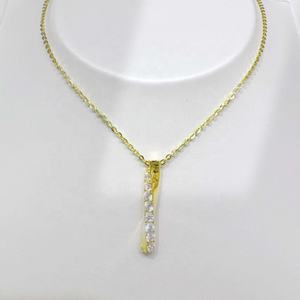 Collar de plata de ley 925 al por mayor, estilo hip hop, para mejores amigas, novedad 2026, con dijes de diseñador, chapado en oro, geométrico, para mujer - Product Image 5