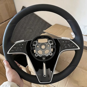 <span class=keywords><strong>Volant</strong></span> complet en cuir sur mesure fabriqué en usine pour <span class=keywords><strong>Mercedes</strong></span> Benz E207 C197 W204 W205 W209 W210 - Product Image 4