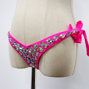 B001 <span class=keywords><strong>Design</strong></span> De Moda Rhinestone Beachwear Biquíni Set Nova Chegada De Cristal De Diamante De Biquíni - Product Image 4