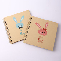 DIY A3 Spiral bindung Fotoalbum Sammelalbum für Kinder für Polaroid Fotobuch mit Papier umschlag Großhandel