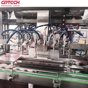 Máquina de llenado de seguimiento de botellas de Gel de ducha tipo Seguimiento de proceso científico y línea de producción máquina de llenado de detergente líquido