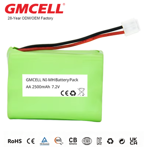 Pack de batteries rechargeables AA 7,2 V au nickel-hydrure métallique pour appareils électroniques et jouets anciens modèles, pack de cellules 6S1P NI-MH 2500 mAh - Product Image 1