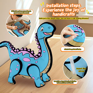 ของเล่นวาดรูป DIY <span class=keywords><strong>3</strong></span> มิติ ไดโนเสาร์ ยีราฟ บอลลูนฟอยล์เป่าลม ปี 2026 - Product Image 4