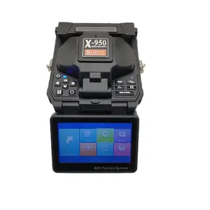 Yüksek performanslı düşük kayıp 12 çekirdek şerit Fiber Fusion Splicer ve ekleme makinesi kablo montajı için