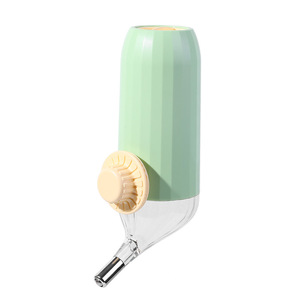 Distributeur d'eau pour chien, sans mouillement de la gueule ; distributeur d'eau pour chat, avec roulement à billes ; abreuvoir pour cage de chien ; bouteille d'eau pour animaux de compagnie ; suspendu - Product Image 5