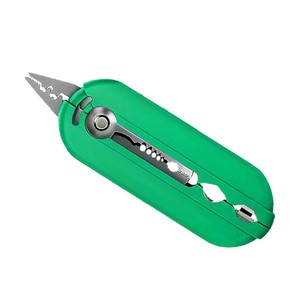 Pelacables Mini Langrui de Doble Punta con Mango de Acero Aleado y Plástico Antideslizante para Pelar Cables, Uso en Bricolaje - Product Image 1