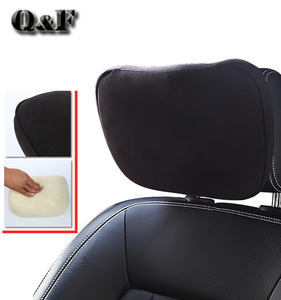 Appuie-tête de siège de voiture réglable en cuir perforé <span class=keywords><strong>Mercedes</strong></span>-Benz personnalisable pour les longs trajets, <span class=keywords><strong>coussin</strong></span> de nuque de voiture - Product Image 2