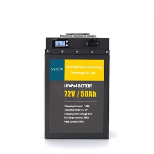 มอเตอร์ไซค์ไฟฟ้า แบตเตอรี่ลิเธียม 72v 20Ah 30Ah 40Ah 50ah 60Ah 72V สำหรับการเดินทาง 50Ah 2000w 3000w - Product Image 5