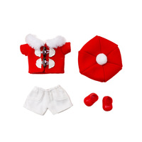 Tenue de Nouvel An pour bébé : Manteau en laine avec ensemble béret, tenue avec poupée en peluche et patch en tissu – Plusieurs styles, prix variés