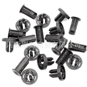 Car <b>Bumper</b> <b>Clips</b> Nylon 10Mm Diameter For Honda Replace Repair Fastener Locator <b>Clips</b> Auto Part Sx0185 - Product Image 1