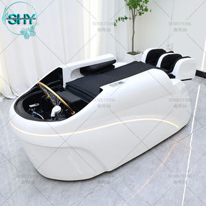 Luxe Thai Cheveux Lavage Tête Spa Shampooing Lit 3d 4d Corps Complet Massage Électrique Canapé Shampooing Chaise avec Éclairage Led - Product Image 2