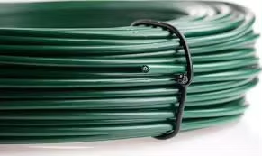 PVC Coated Galvanized Carbon Steel Tie Wire Plastic Coated GI Wire 0.5-4.0mm Core Green/Black for Baling Fencing & Binding - Product Image 2