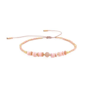Bracelet d'amitié ajustable fait main en perles <span class=keywords><strong>Miyuki</strong></span> et coquillages colorés pour femme et fille – Collection été - Product Image 4
