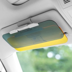 Customized Car Sun Visor With Anti Glare <b>Mirror</b> Day Night Use Roof Mounted Plastic General Fit Easy Installation - Product Image 1