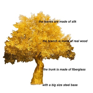 Cây Đa Nhân Tạo Cho Bảng Trung Tâm <span class=keywords><strong>FICUS</strong></span> Cây Vàng Trang Trí Đám Cưới - Product Image 2