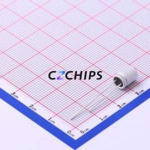 Condensador Sólido SPT1AM331E08OR, Componente de Orificio Pasante (THT), D6.3xL8mm 330uF 20% 10V 2.5mm - Product Image 2