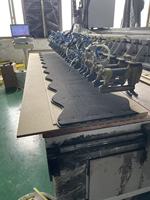 Panel Dinding Akustik Veneer Kayu Oak 3D Modern, Grill MDF Busa PET Ramah Lingkungan NRC Tinggi 1.0 Interior Hotel FSC CE EUDR