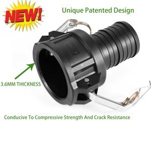 Тип CAMLOCK C200 IBC муфта 2-Дюймовая муфта для водяного и химического шланга PP адаптер для резервуаров IBC для фитингов - Product Image 5