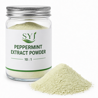 Poudre d'extrait de feuille de menthe poivrée 20:1 - Mentha Piperita naturelle pour l'utilisation alimentaire et en boisson