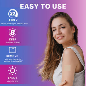 Sefudun toptan bitkisel özü akşamdan kalma yama doğal parti pedleri Hangover kurtarma ağız burun ve vücut yamalar için - Product Image 4