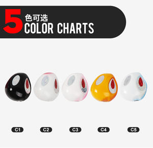 TEASER Lumineux Kabura Slide Jig Rond Plomb Vivaneau Mérou Daurade Tête De Pêche Vitesse En Métal Leurres <span class=keywords><strong>Inchiku</strong></span> Jigs - Product Image 2