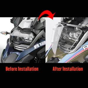 Xxun Motorcycle Koplamp Cover Lens Guard Protector Voor Bmw R1200GS R 1200 1250 Gs R1250GS Lc Adventure 2013-2021